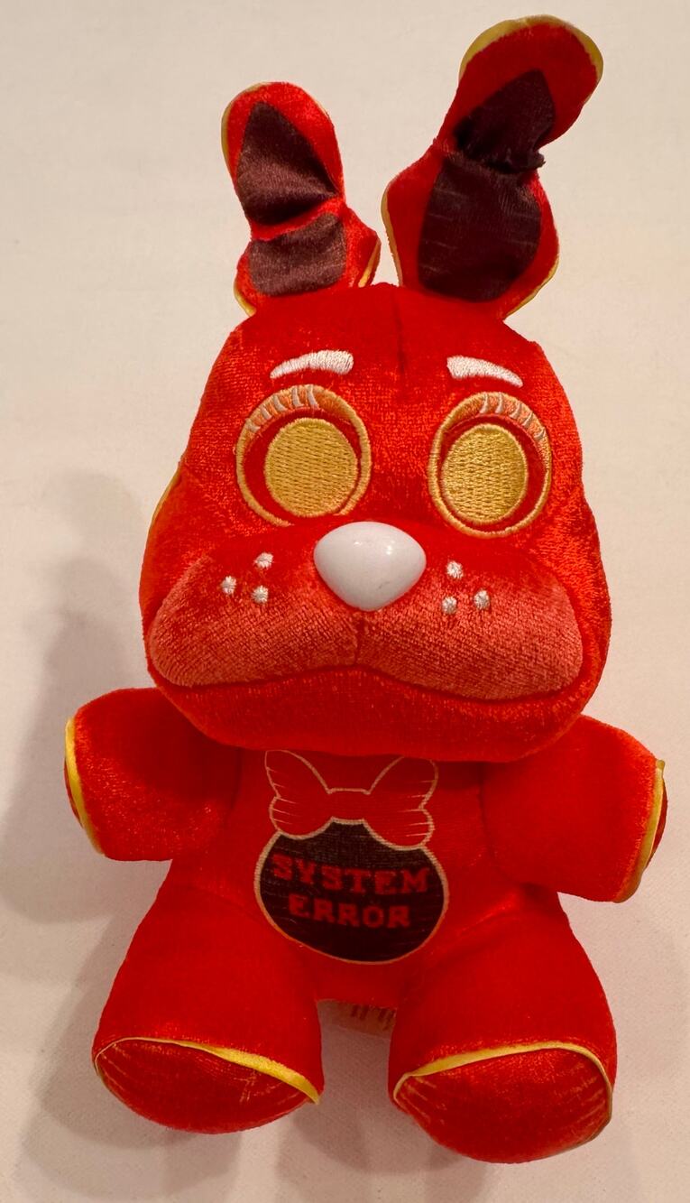 Five Nights at Freddy's Funko 8" Bonnie System Error Plush Excellent Condition